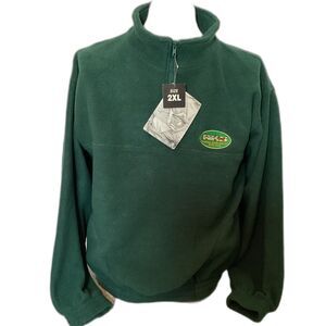 Randall Made Knives Patch Jacket Size 2XL Green Fleece Pullover New With Tags